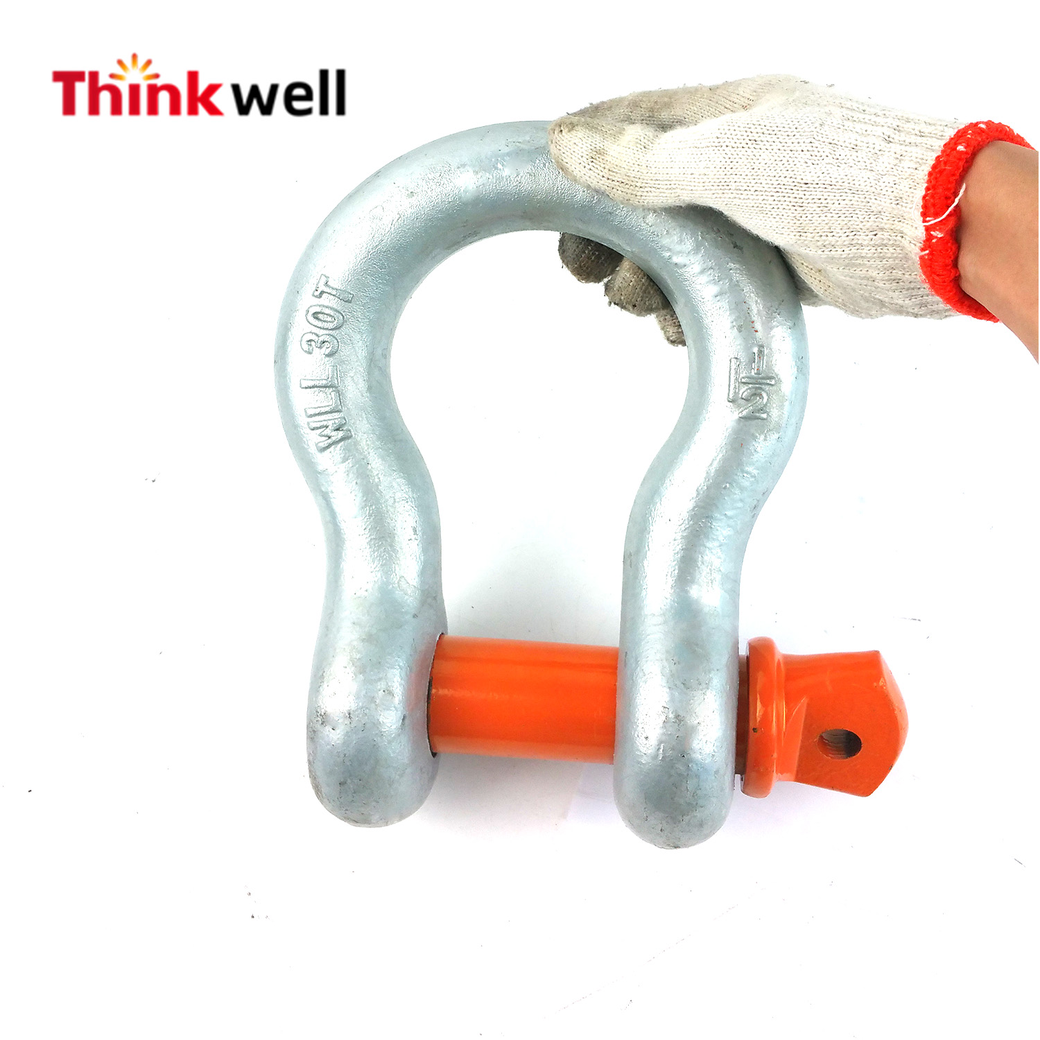 Heavy Duty US Type G209 Anchor Shackle สำหรับการยก